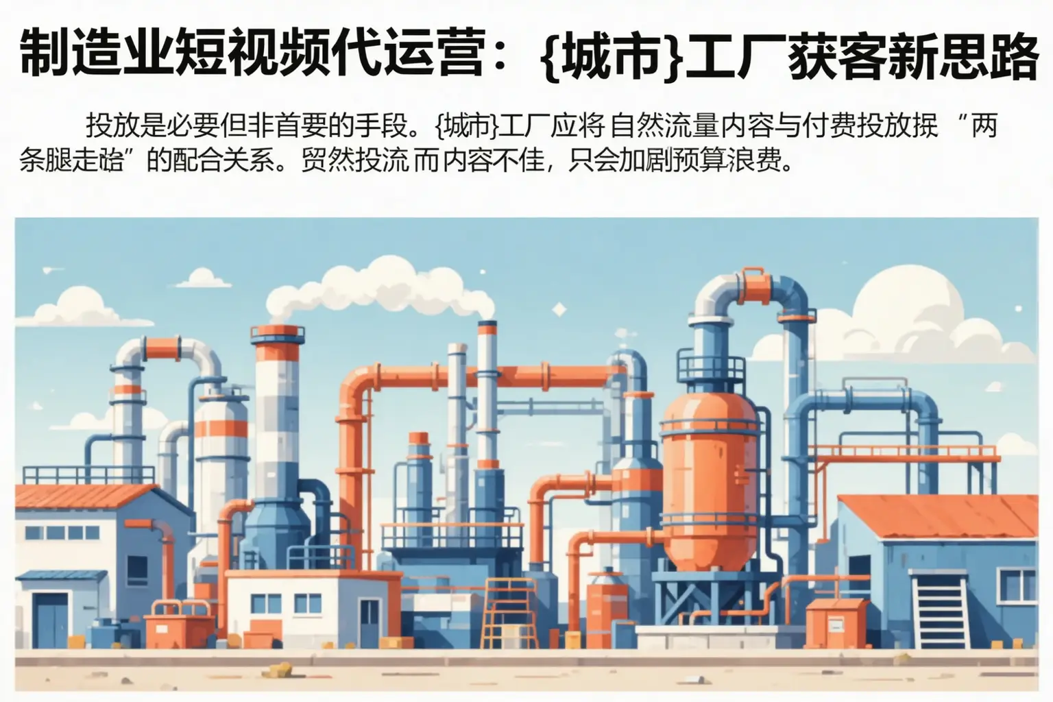 制造业短视频代运营：兴庆工厂获客新思路